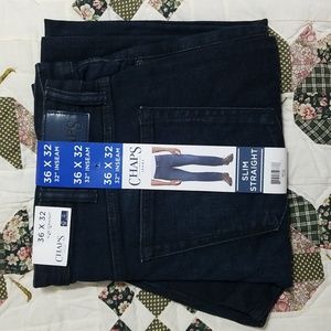 Straight leg jeans